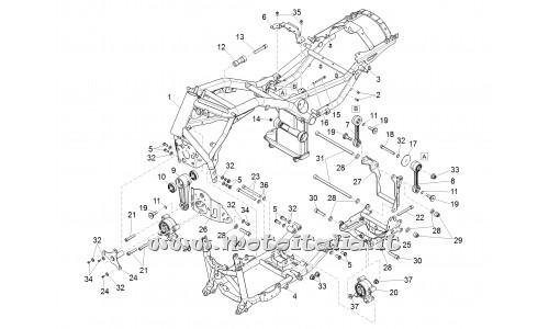 parts for Moto Guzzi California 1400 Touring ABS - Allan head screw M10x20 - B063938