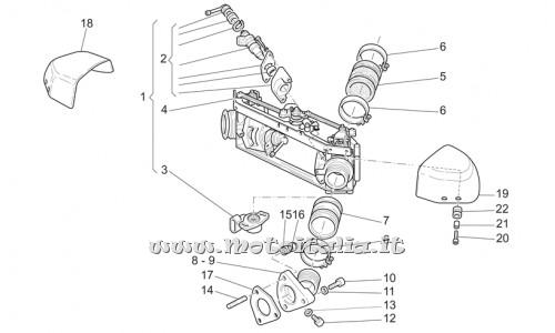 parts for Moto Guzzi California Alum.-Tit. PI Cat. 1100 2003-2004 - Rosetta 6,15x11x0,8 - GU95008206