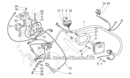 parts for Moto Guzzi California Alum.-Tit. PI Cat. 1100 2003-2004 - Rosetta - GU95021204