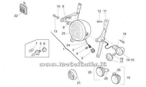 parts for Moto Guzzi California Alum.-Tit. PI Cat. 1100 2003-2004 - Allan head screw M6x14 - GU98682314