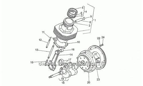 Parts Moto Guzzi California EV-Crankshaft-I