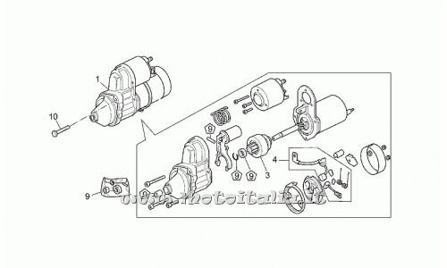 ricambio per Moto Guzzi California EV - Kit revisione motorino avv. - GU30530512