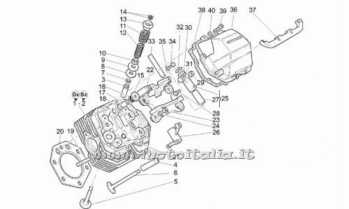 Parts Moto Guzzi California EV-Cylinder Head-II