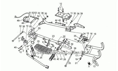 Parts Moto Guzzi California II-1000 1983-1986-Platforms-Stands