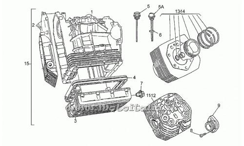 ricambio per Moto Guzzi California III Carburatori 1000 1987-1993 - Anello OR 17,86X2,62 - GU90706178