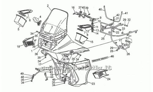Parts Moto Guzzi California III Injection-1000 1990-1993-wheel Hull
