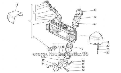 parts for Moto Guzzi California Special Sport-Al. PI 1100 2002 - Rosetta knurled 6,4x10x0,7 - GU14217901