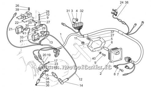 parts for Moto Guzzi California Special Sport-Al. PI 1100 2002 - Anti-vibration support - GU93221330