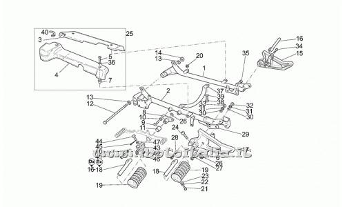 parts for Moto Guzzi California Stone in 1100 from 2001 to 2002 - Rosetta - GU95000213