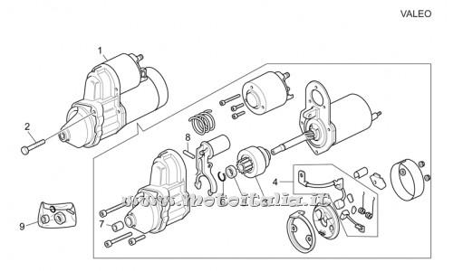 ricambio per Moto Guzzi California Stone-Metal PI 1100 2002 - Kit revisione motorino avv. - GU30530512