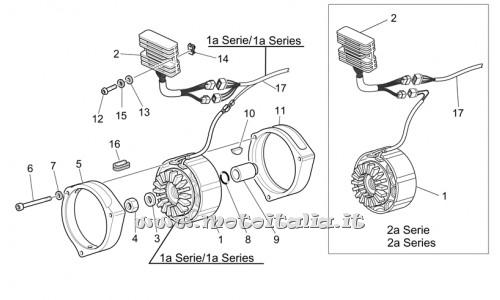 parts for Moto Guzzi California Stone Touring PI-Cat 1100 from 2003 to 2004 - Ring OR 17,86X2,62 - GU90706178