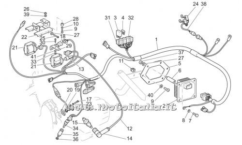 parts for Moto Guzzi California Stone-Touring PI Cat 1100 2003-2004 - Allan head screw - GU98682125