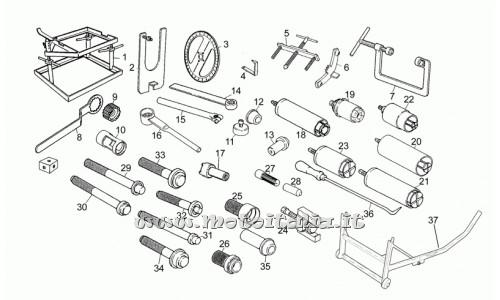 Parts Moto Guzzi Daytona 1000-1992-1995-specific equipment I
