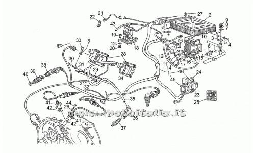 Parts Moto Guzzi Daytona Racing-1000 1996-Electronic ignition
