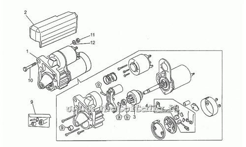 ricambio per Moto Guzzi GT 1000 1987-1991 - Kit revisione motorino avv. - GU30530512
