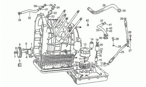 Moto Guzzi Parts-GT-1000 1987-1991 Oil Pump