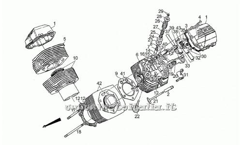 Parts Moto Guzzi Le Mans III-850 1981-1984-Cylinder Head