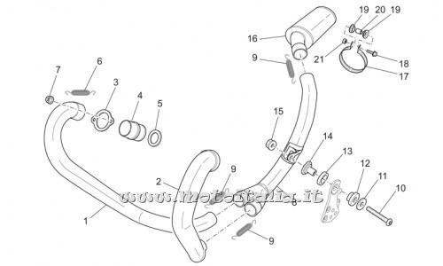 Parts Moto Guzzi-race 1200 Group from 2004 to 2007-drain