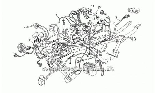 Parts Moto Guzzi Nevada-1992-1993-350 Electrical system