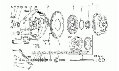 Parts Moto Guzzi Nevada 350-1993-1997-Clutch