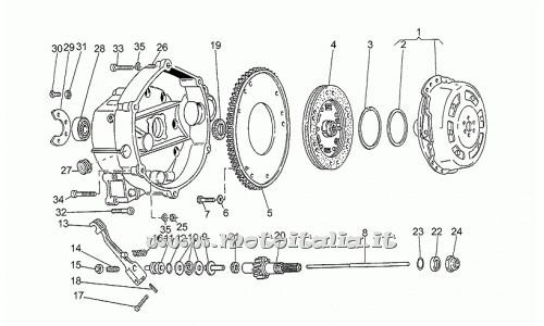 Parts Moto Guzzi Nevada 750-1991-1993-Clutch