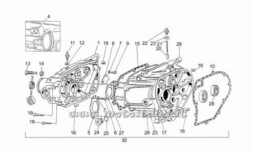 Parts Moto Guzzi Nevada-1993-1997-750 gearbox