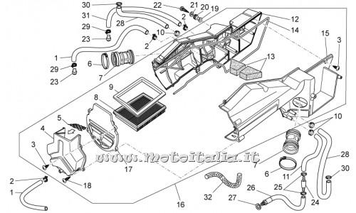 Parts Moto Guzzi Nevada 750-S-2010 Filter Case