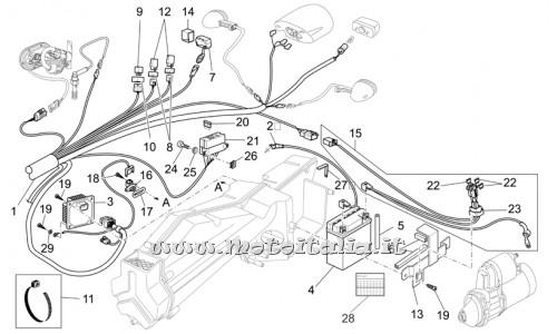 Moto Guzzi Parts-Nevada Classic 750 IE 2004-2008 post-Electrical system