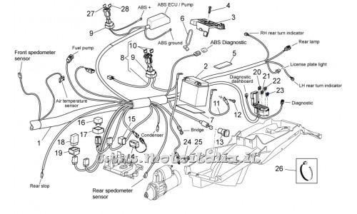 Parts Moto Guzzi Norge 1200-IE-2006-2008 Electrical System II