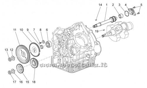 Parts Moto Guzzi Norge 1200-IE-8V 2010-2013 Distribution