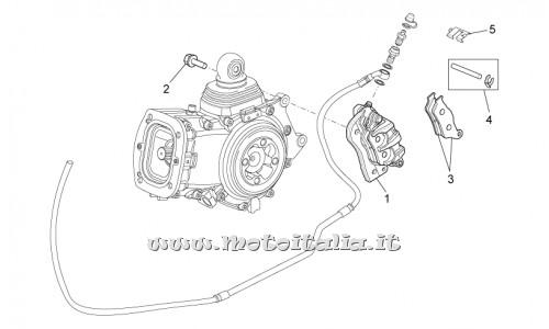 Parts Moto Guzzi Norge 1200-IE 8V 2010-2013 post-caliper brake
