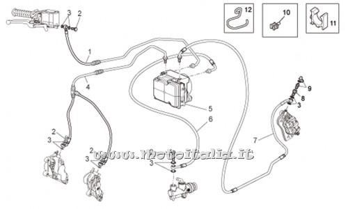 Parts Moto Guzzi Norge Berlin Police-850 2008-ABS braking system