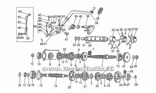 ricambio per Moto Guzzi 650 1987-1990 - Rosetta di spallamento - GU19214660