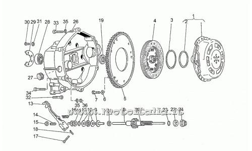 Parts Moto Guzzi 650-1987-1990-Clutch