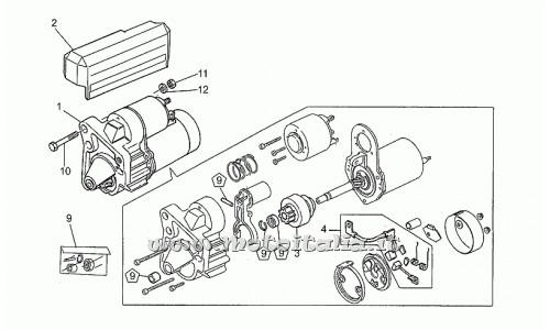 ricambio per Moto Guzzi 1000 1989-1994 - Kit revisione motorino avv. - GU30530512