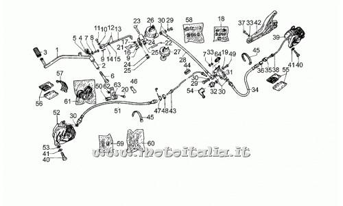 ricambio per Moto Guzzi 1000 1979-1983 - Rosetta di spallamento 0,8 mm 4 - GU95100333