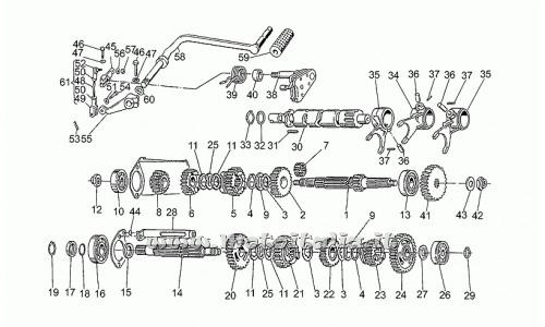 ricambio per Moto Guzzi 750 1990-1992 - Rosetta di spallamento - GU19214660