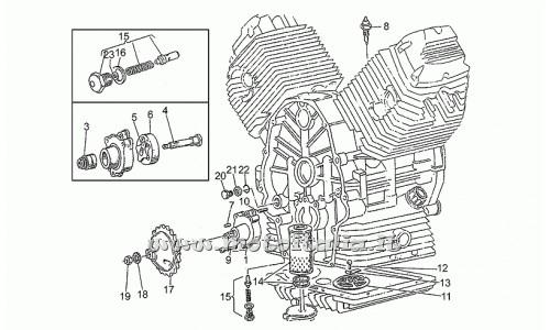 ricambio per Moto Guzzi 750 1990-1992 - Tappo - GU31016050
