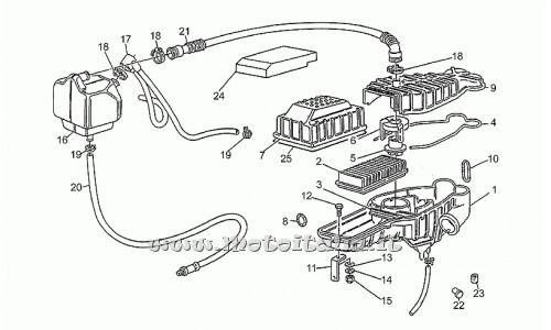 Moto Guzzi Parts-1990-1992-750 Air Filter