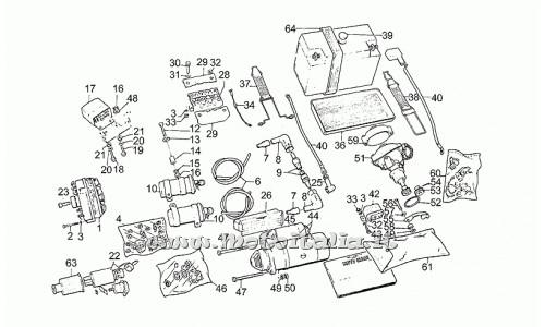 ricambio per Moto Guzzi II 1000 1983-1988 - Alternatore Bosch - GU17712400