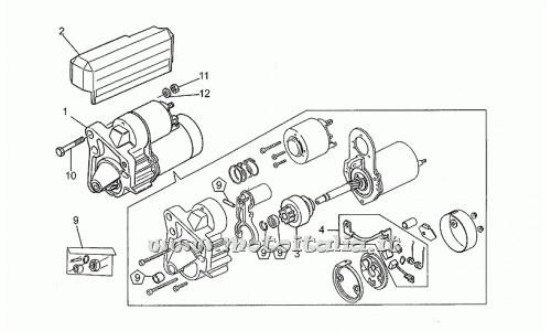 ricambio per Moto Guzzi III 1000 1989-1994 - Kit revisione motorino avv. - GU30530512