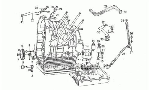 Parts Moto Guzzi 1989 to 1994-III 1000-Oil Pump