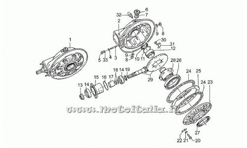 Parts Moto Guzzi 1989 to 1994-III 1000-Bevel