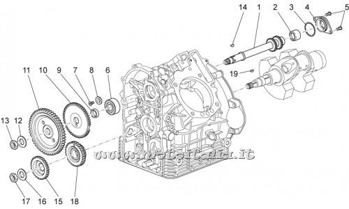 ricambio per Moto Guzzi Stelvio 1200 - NTX - ABS 1200 2009-2010 - Albero distribuzione - 976330