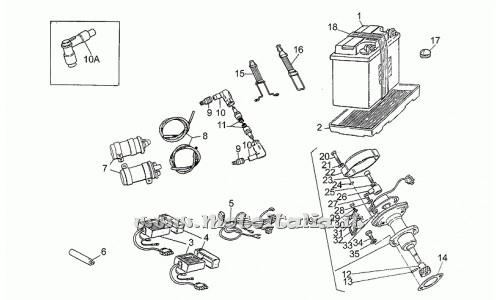 Parts Moto Guzzi 1000 Strada-1993-1994-Turning II