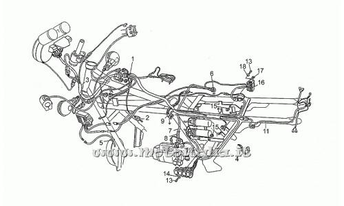 Parts Moto Guzzi 1000 Strada-1993 to 1994-Electrical system
