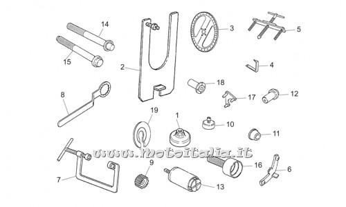 Parts Moto Guzzi Le Mans-1100 2002-Specific tooling II