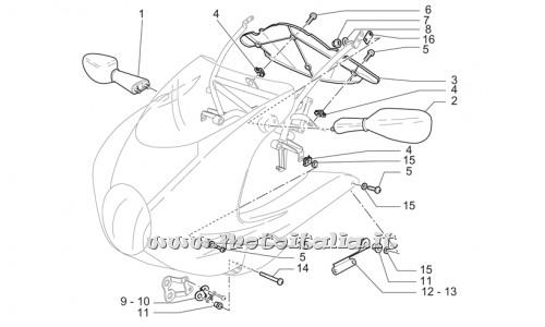 ricambio per Moto Guzzi Le Mans 1100 2002 - Rosetta zigrinata 6,4x10x0,7 - GU14217901