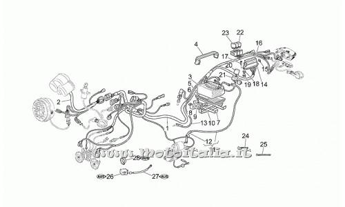 Parts Moto Guzzi Le Mans-Sports-Naked-1100 2001-2002 Electrical system